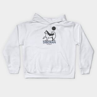 Siberian Husky / Husky Design / Dog lover / Husky Owner Gift Kids Hoodie